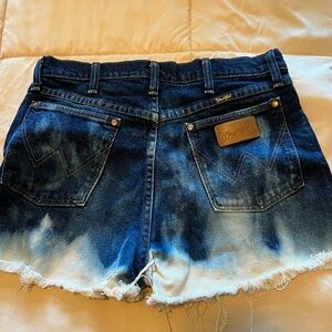 Wrangler cut off Jean shorts